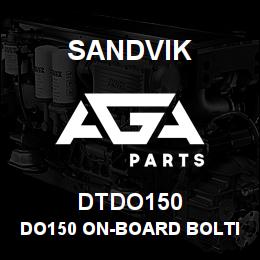 DTDO150 Sandvik DO150 ON-BOARD BOLTING SYSTEM | AGA Parts
