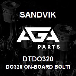 DTDO320 Sandvik DO320 ON-BOARD BOLTING SYSTEM | AGA Parts