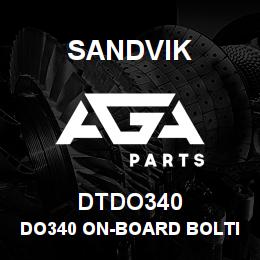 DTDO340 Sandvik DO340 ON-BOARD BOLTING SYSTEM | AGA Parts