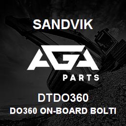 DTDO360 Sandvik DO360 ON-BOARD BOLTING SYSTEM | AGA Parts