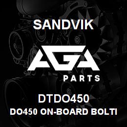 DTDO450 Sandvik DO450 ON-BOARD BOLTING SYSTEM | AGA Parts