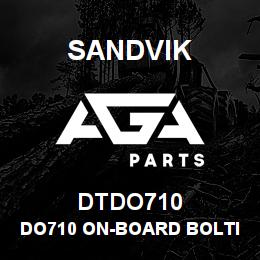 DTDO710 Sandvik DO710 ON-BOARD BOLTING SYSTEM | AGA Parts