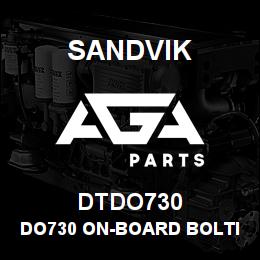 DTDO730 Sandvik DO730 ON-BOARD BOLTING SYSTEM | AGA Parts