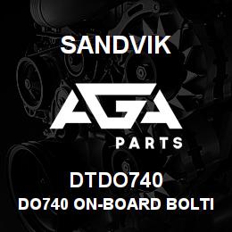 DTDO740 Sandvik DO740 ON-BOARD BOLTING SYSTEM | AGA Parts