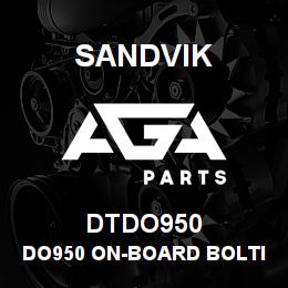 DTDO950 Sandvik DO950 ON-BOARD BOLTING SYSTEM | AGA Parts