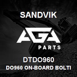 DTDO960 Sandvik DO960 ON-BOARD BOLTING SYSTEM | AGA Parts