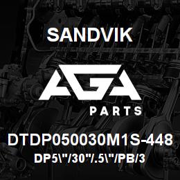 DTDP050030M1S-448 Sandvik DP5"/30'/.5"/PB/312AR/ST52/DM45 | AGA Parts