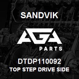 DTDP110092 Sandvik TOP STEP DRIVE SIDE ACCESS STEPS | AGA Parts