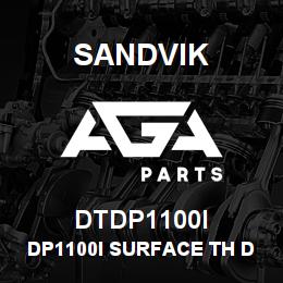 DTDP1100I Sandvik DP1100I SURFACE TH DRILL | AGA Parts