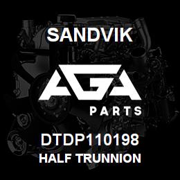 DTDP110198 Sandvik HALF TRUNNION | AGA Parts