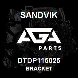 DTDP115025 Sandvik BRACKET | AGA Parts