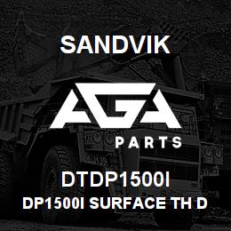 DTDP1500I Sandvik DP1500I SURFACE TH DRILL | AGA Parts