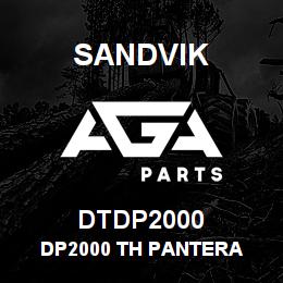 DTDP2000 Sandvik DP2000 TH PANTERA | AGA Parts