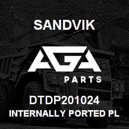 DTDP201024 Sandvik INTERNALLY PORTED PLATE;NON-HANDED | AGA Parts