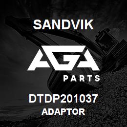 DTDP201037 Sandvik ADAPTOR | AGA Parts