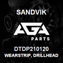DTDP210120 Sandvik WEARSTRIP, DRILLHEAD | AGA Parts