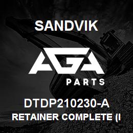 DTDP210230-A Sandvik RETAINER COMPLETE (INSERTS & BOLTS | AGA Parts
