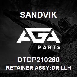 DTDP210260 Sandvik RETAINER ASSY;DRILLHEAD;SPRING ADJUS | AGA Parts
