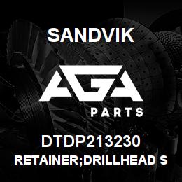 DTDP213230 Sandvik RETAINER;DRILLHEAD SHIMMED STYLE;M | AGA Parts