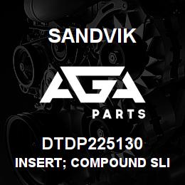 DTDP225130 Sandvik INSERT; COMPOUND SLIDE RETAINER | AGA Parts