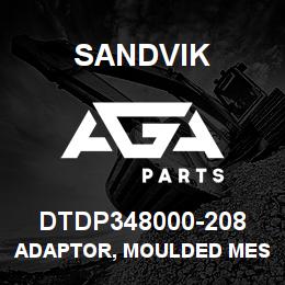 DTDP348000-208 Sandvik ADAPTOR, MOULDED MESH CARRIER | AGA Parts