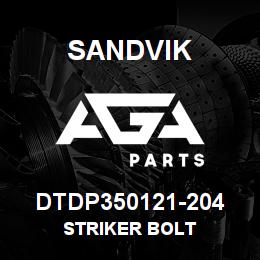 DTDP350121-204 Sandvik STRIKER BOLT | AGA Parts