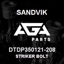 DTDP350121-208 Sandvik STRIKER BOLT | AGA Parts