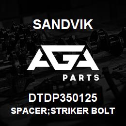 DTDP350125 Sandvik SPACER;STRIKER BOLT | AGA Parts