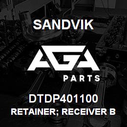 DTDP401100 Sandvik RETAINER; RECEIVER BEAM | AGA Parts
