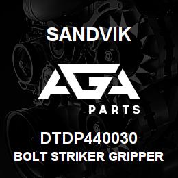 DTDP440030 Sandvik BOLT STRIKER GRIPPER JAW HEAD;SS1036 | AGA Parts