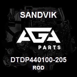 DTDP440100-205 Sandvik ROD | AGA Parts