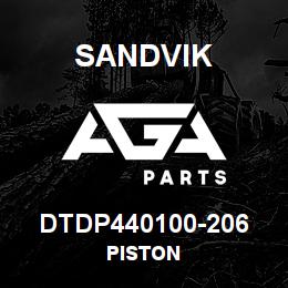 DTDP440100-206 Sandvik PISTON | AGA Parts