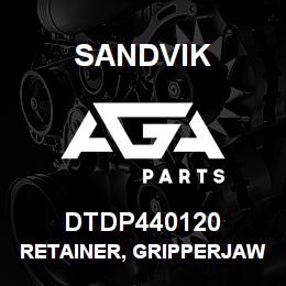 DTDP440120 Sandvik RETAINER, GRIPPERJAW HEADPLATE LH | AGA Parts