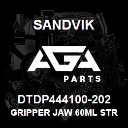 DTDP444100-202 Sandvik GRIPPER JAW 60ML STROKE | AGA Parts