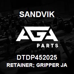 DTDP452025 Sandvik RETAINER; GRIPPER JAW SHORT | AGA Parts