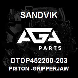 DTDP452200-203 Sandvik PISTON -GRIPPERJAW | AGA Parts