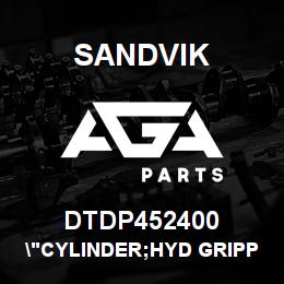 DTDP452400 Sandvik "CYLINDER;HYD GRIPPER JAW" | AGA Parts