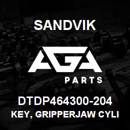 DTDP464300-204 Sandvik KEY, GRIPPERJAW CYLINDER | AGA Parts