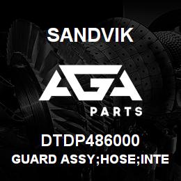 DTDP486000 Sandvik GUARD ASSY;HOSE;INTERNAL PORT PLAT | AGA Parts