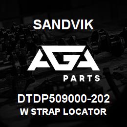 DTDP509000-202 Sandvik W STRAP LOCATOR | AGA Parts
