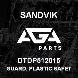 DTDP512015 Sandvik GUARD, PLASTIC SAFETY GRIPPERJAW | AGA Parts