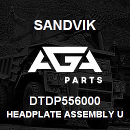 DTDP556000 Sandvik HEADPLATE ASSEMBLY UN2807 | AGA Parts