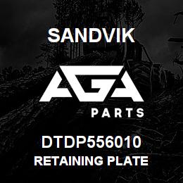 DTDP556010 Sandvik RETAINING PLATE | AGA Parts