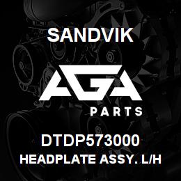 DTDP573000 Sandvik HEADPLATE ASSY. L/H INNER R/H OUTER | AGA Parts