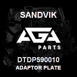 DTDP590010 Sandvik ADAPTOR PLATE | AGA Parts