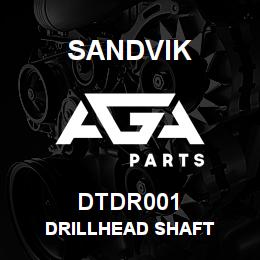 DTDR001 Sandvik DRILLHEAD SHAFT | AGA Parts