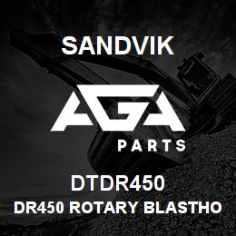 DTDR450 Sandvik DR450 ROTARY BLASTHOLE DRILL | AGA Parts
