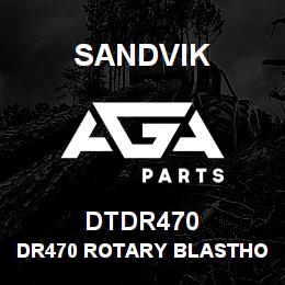 DTDR470 Sandvik DR470 ROTARY BLASTHOLE DRILL | AGA Parts
