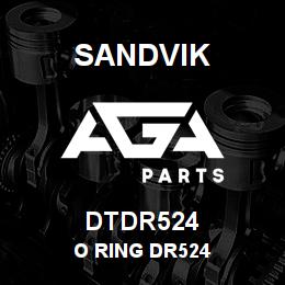 DTDR524 Sandvik O RING DR524 | AGA Parts