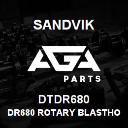 DTDR680 Sandvik DR680 ROTARY BLASTHOLE DRILL | AGA Parts